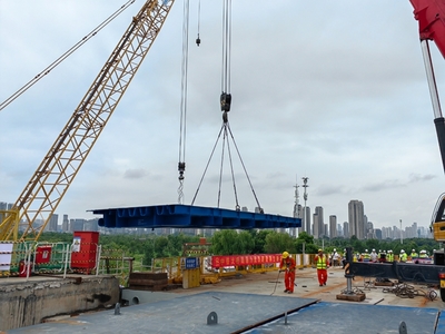 武漢長豐橋提升改造工程全線貫通，市政建設再譜新篇